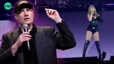 Kevin Feige and Taylor Swift