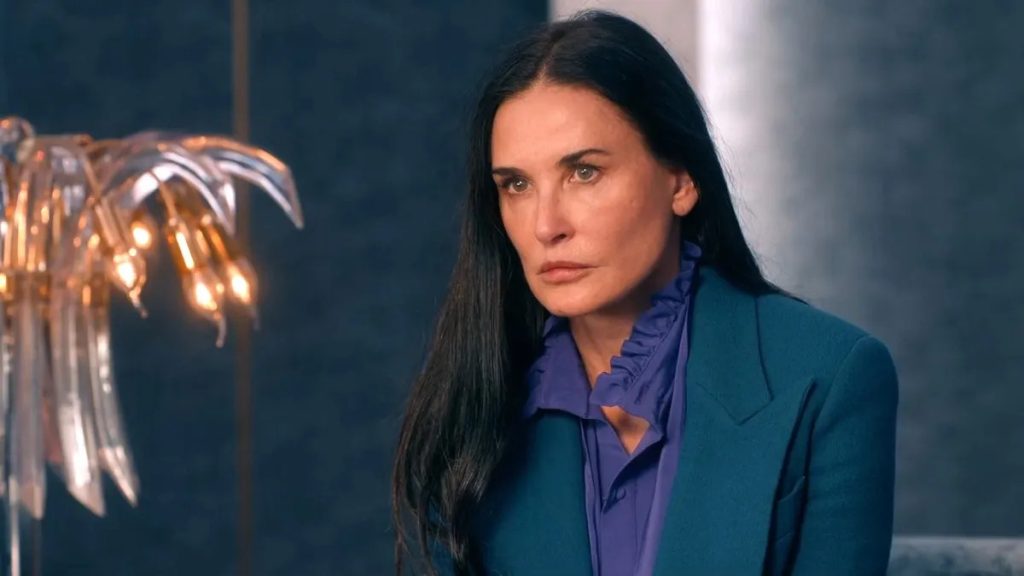 Demi Moore plays Elisabeth Sparkle in The Substance 