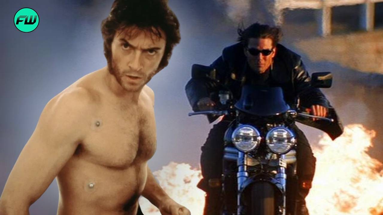 Hugh Jackman Wolverine and Mission Impossible Tom Cruise