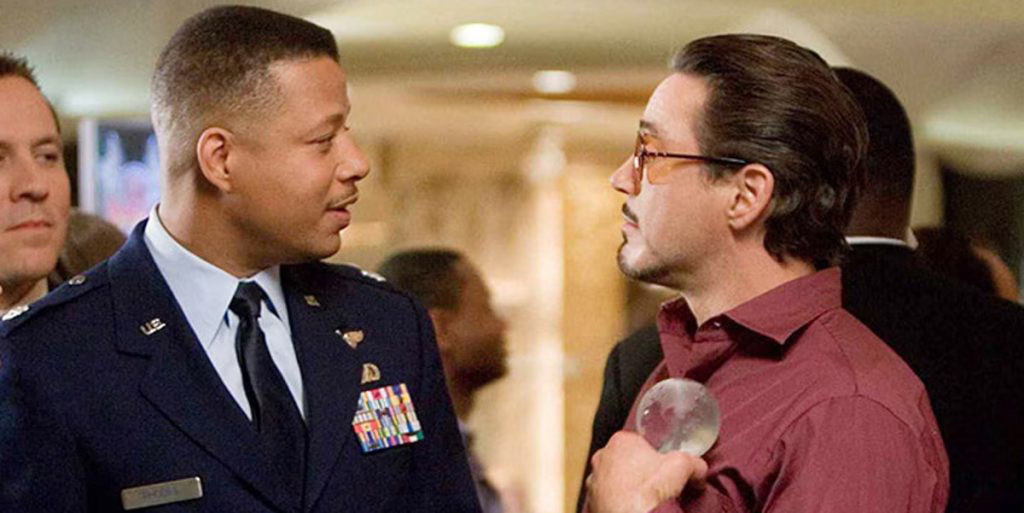 terrence howard robert downey jr iron man