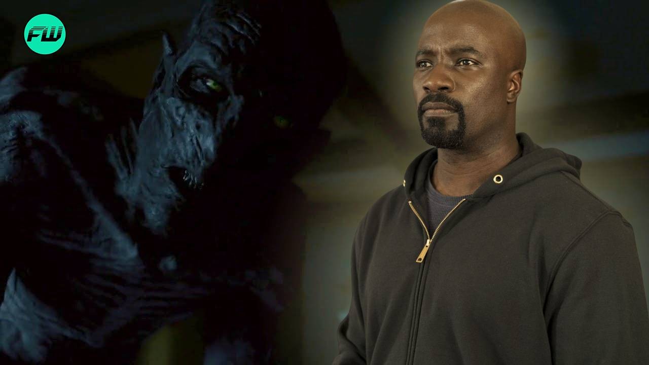 Mike Colter and Evil Monster