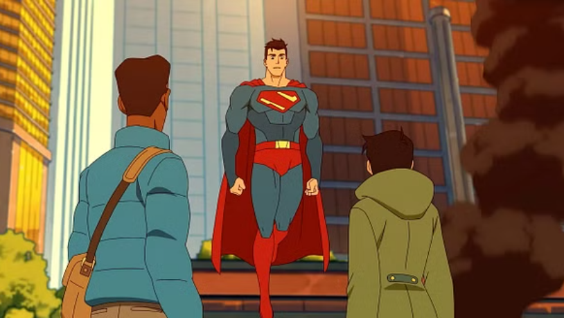 A still from My Adventures With Superman