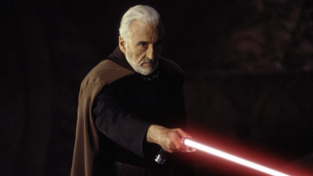 Christopher Lee in Revenge Of The Sith