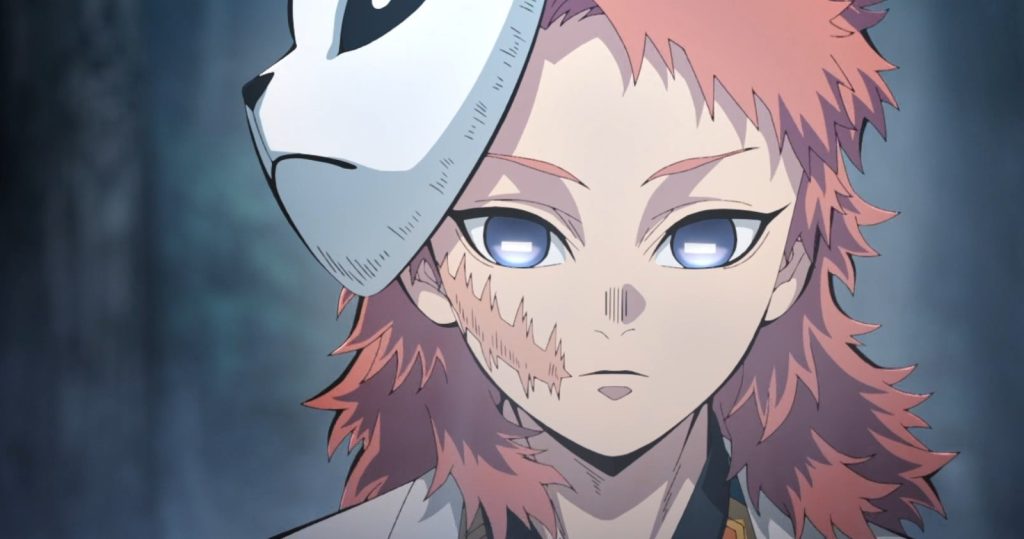 Demon Slayer: Why Could Tanjiro Easily Communicate with Sabito's Spirit? 7 Sabito with his Kitsune mask.