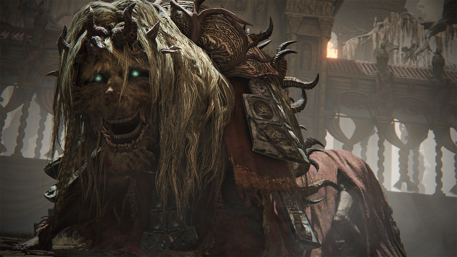 A look at the mane-bearing monster in Shadow of the Erdtree DLC