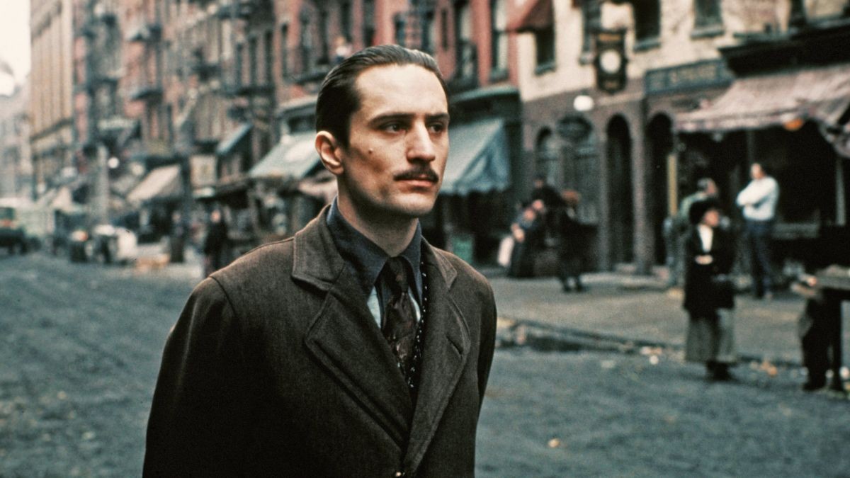 Robert De Niro roams the streets of New York as Vito Corleone in The Godfather - Part II | Credits: Paramount Pictures/The Coppola Company