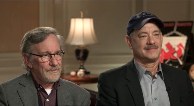 Steven Spielberg and Tom Hanks created Band of Brothers