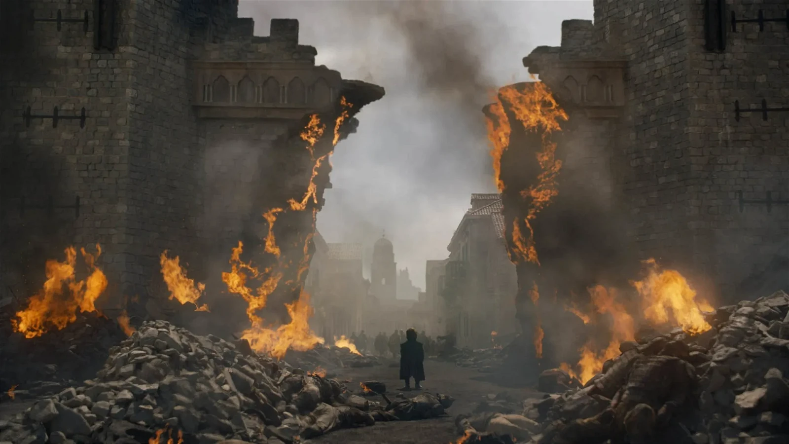 The King's Landing massacre at the end of Game of Thrones 