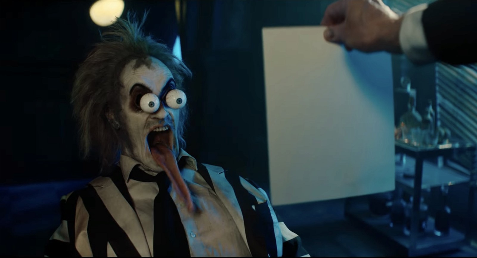 A still from the Beetlejuice 2 trailer [Credits: Warner Bros.]
