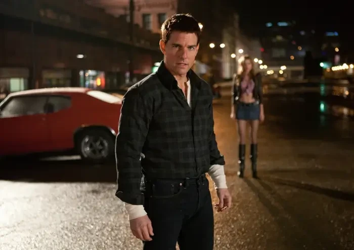 Tom Cruise as the titular protagonist in his Jack Reacher film series. | Credit: Paramount Pictures.