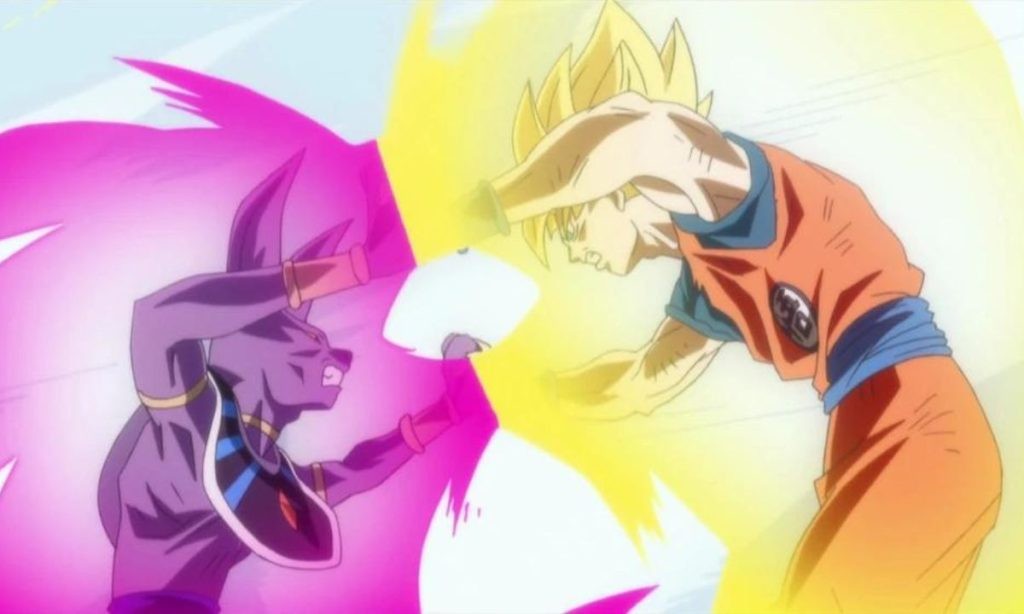 Goku Vs. Beerus _ Dragon Ball Z_ Battle of Gods Fandom by Akira Toriyama