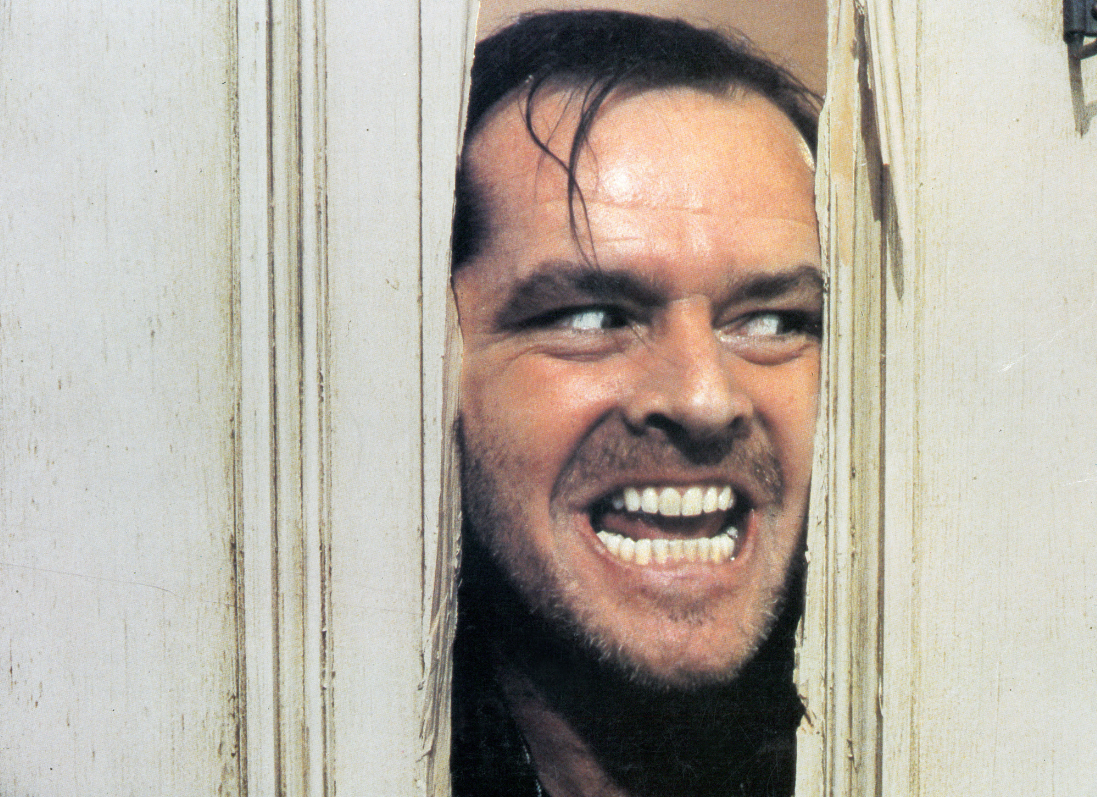 Jack Nicholson in The Shining 