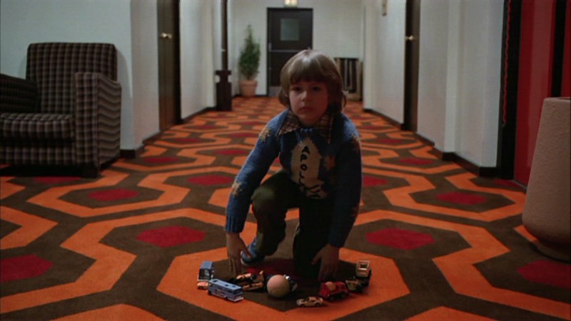A still from The Shining