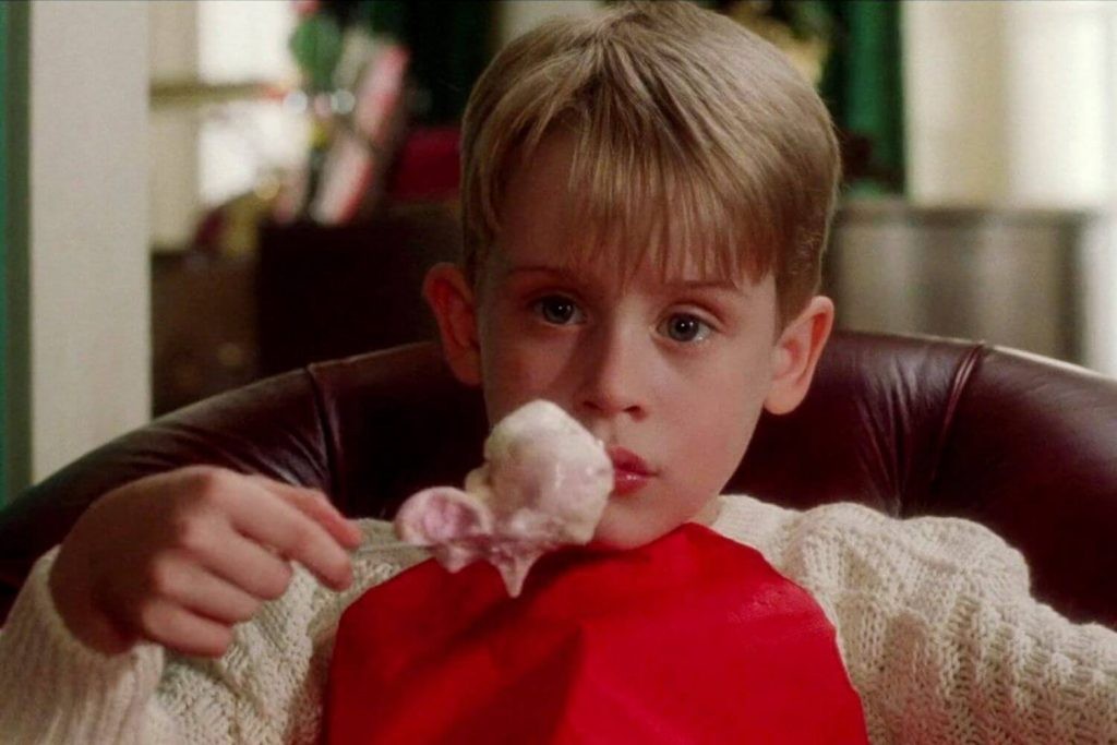 Culkin in a still from Home Alone. | Credit: 20th Century Studios.