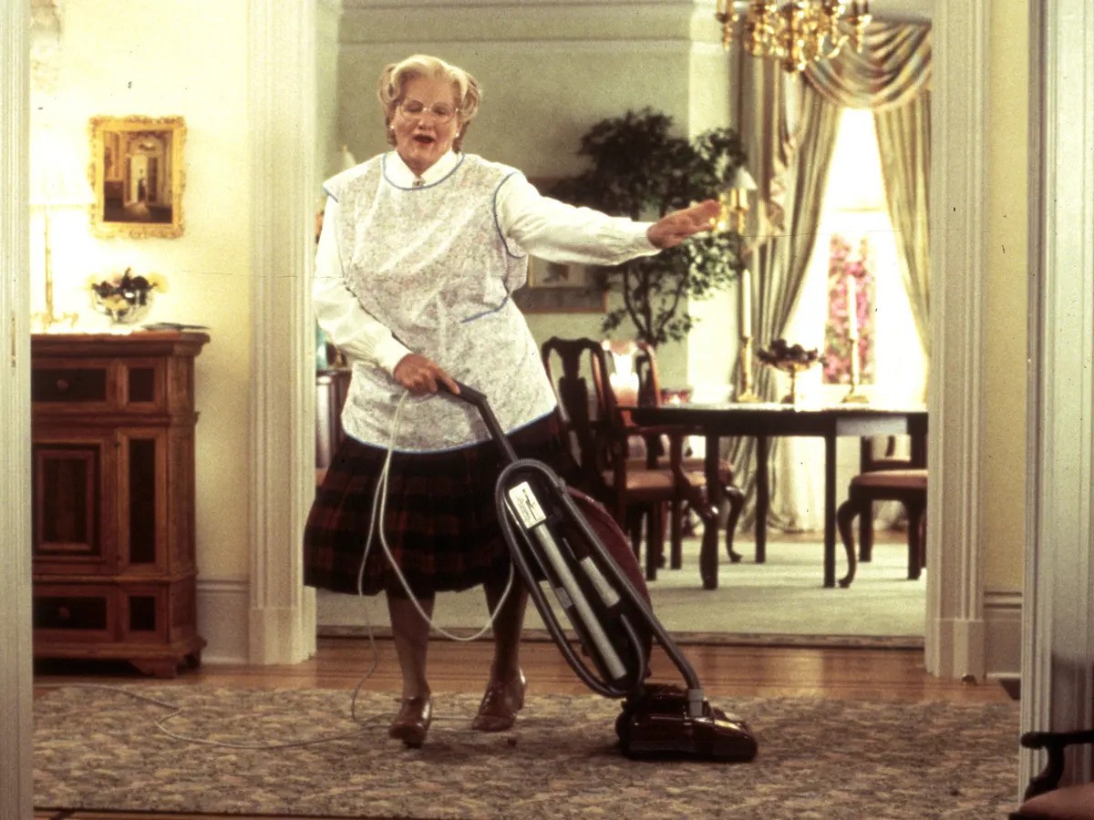 Robin Williams in Mrs. Doubtfire [Credit 20th Century Studios]