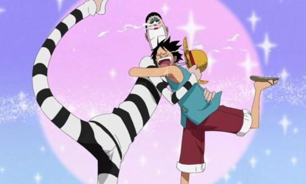 on Clay and Luffy's reunion in One Piece Crunchyroll