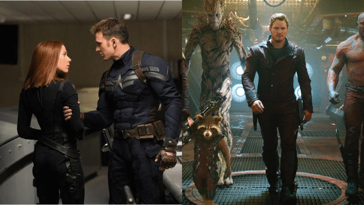 Stills from Captain America: The Winter Soldier and Guardians of the Galaxy | Marvel Studios