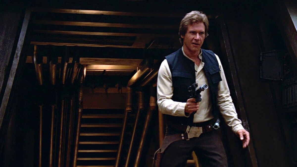 Harrison Ford played Han Solo in Star Wars: A New Hope