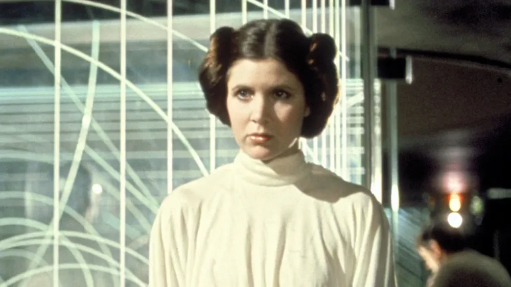 Carrie Fisher as Princess Leia Organa in Star Wars: A New Hope
