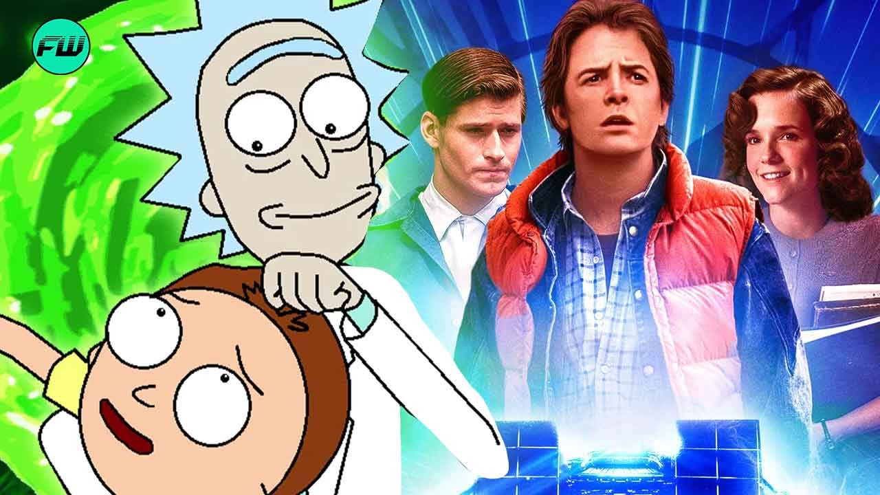 rick and morty, back to the future