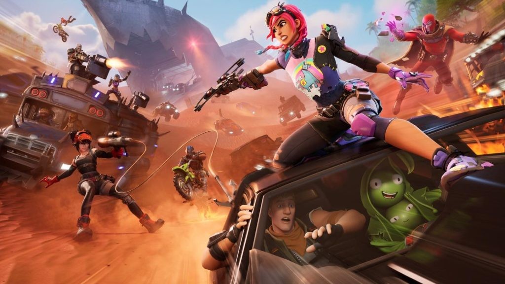 The levelling-up system in Fortnite is broken.