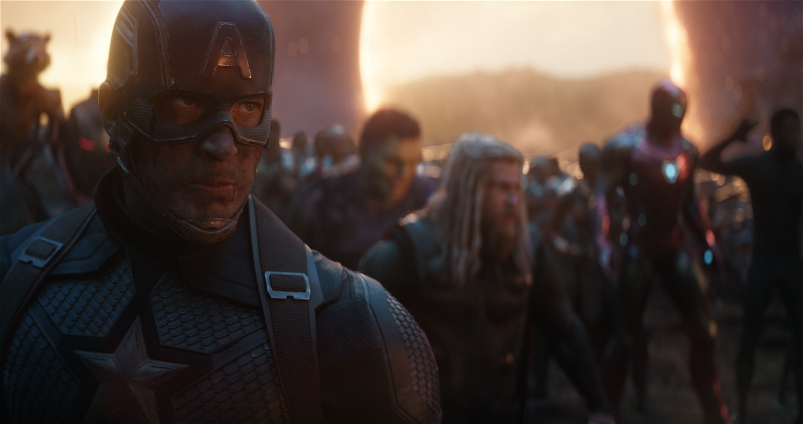 The Avengers assemble in Marvel's Avengers: Endgame