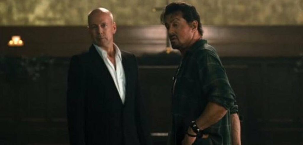 Bruno and Sly in a still from the film series. | Credit: Lionsgate.