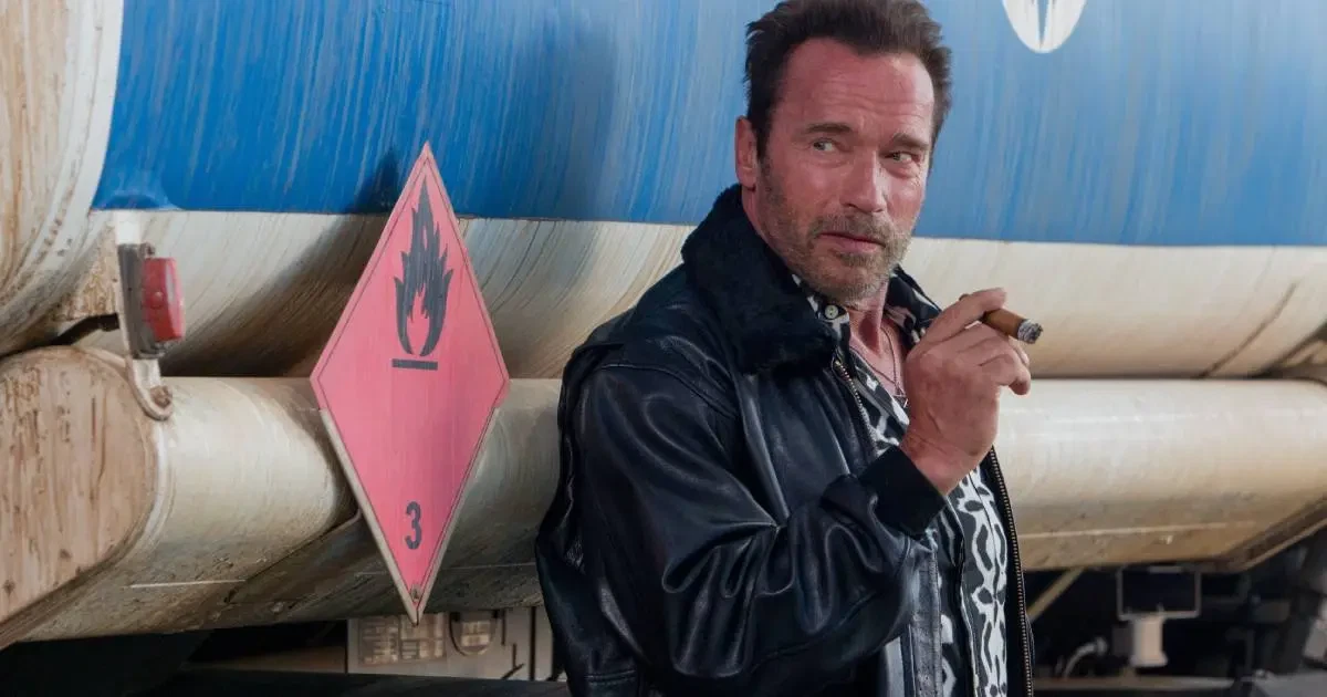 Arnold Schwarzenegger in The Expendables 3 
