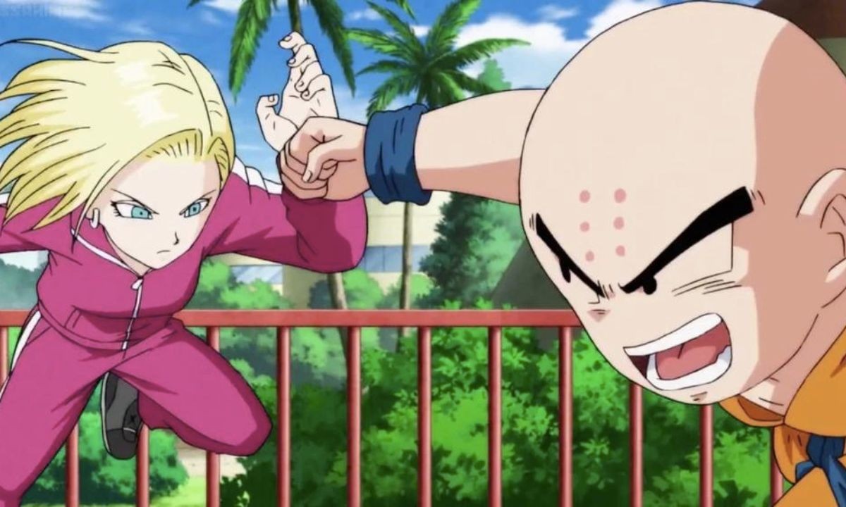 Krillin and Android 18 in Dragon Ball Super | Toei