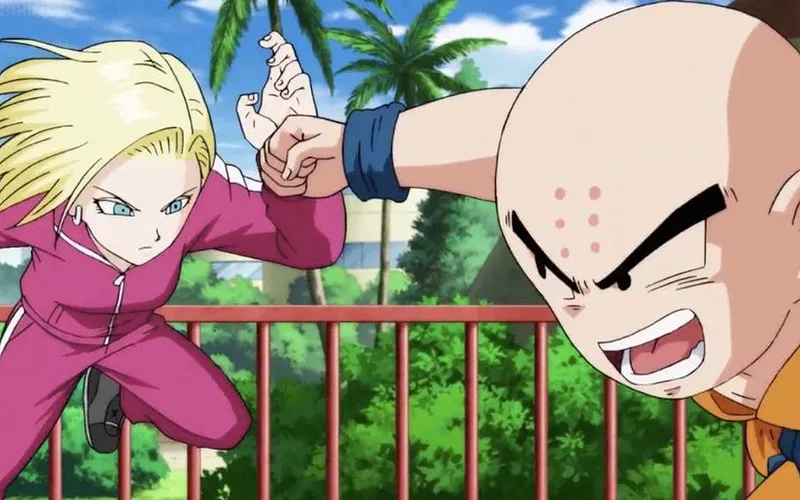 Krillin và Android 18 trong Dragon Ball Super | Toei