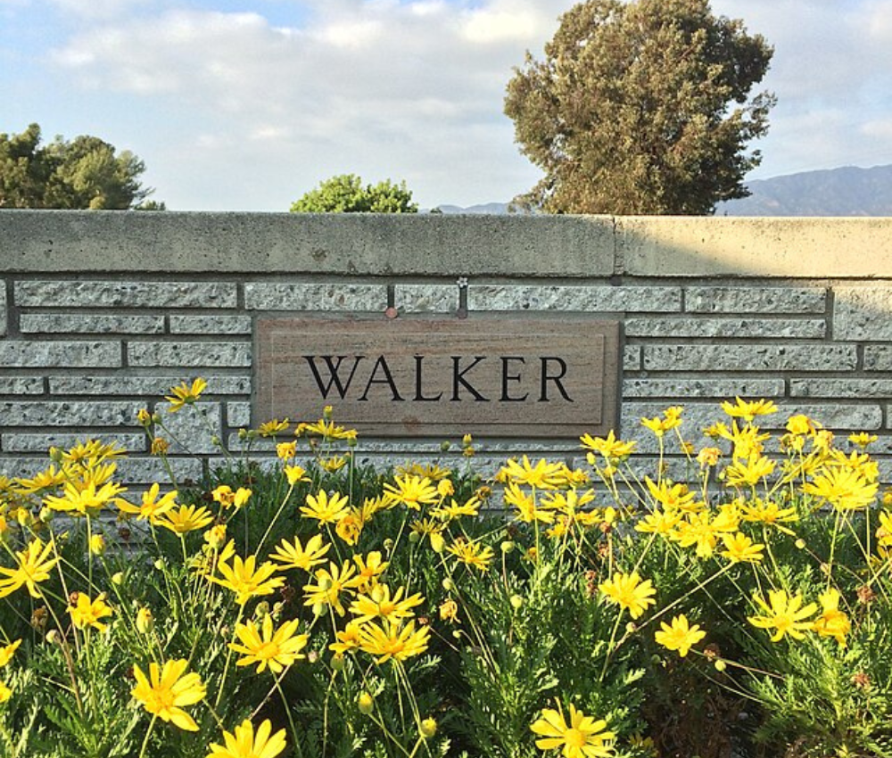 Walker's grave at Forest Lawn Hollywood Hills. | Credit: Arthur Dark/Wikimedia Commons.