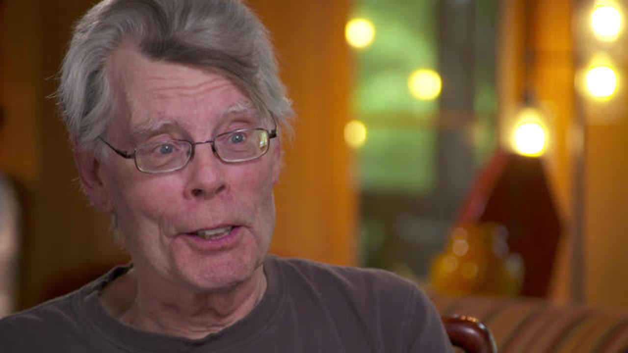 Author Stephen King in an interview