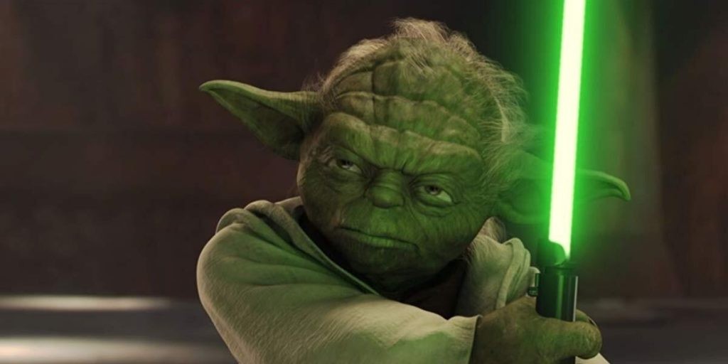Master Yoda in Revenge of the Sith.