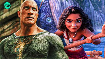 Dwayne Johsnon and Moana 2