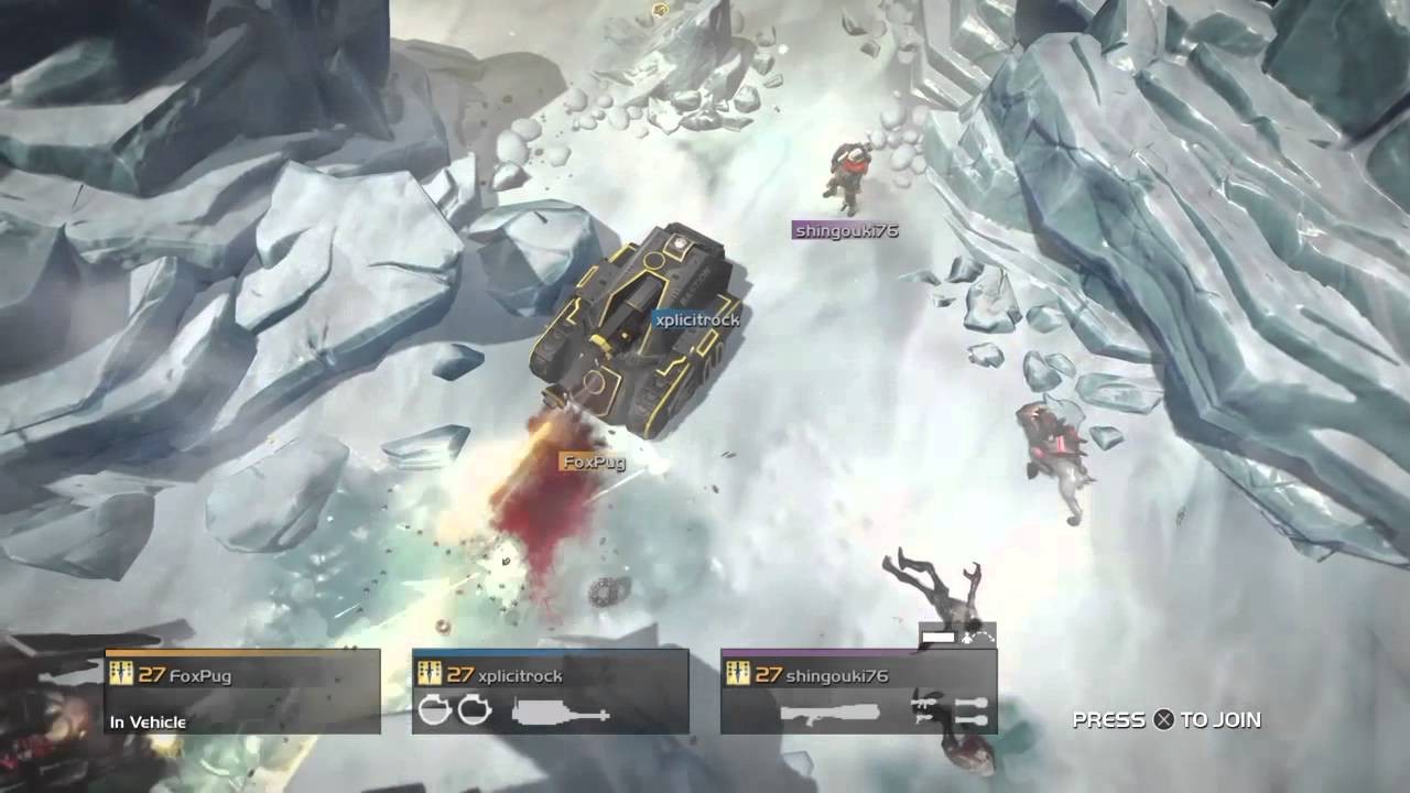 TD-110 'Bastion' in Helldivers (2015) (via cusman on YouTube)