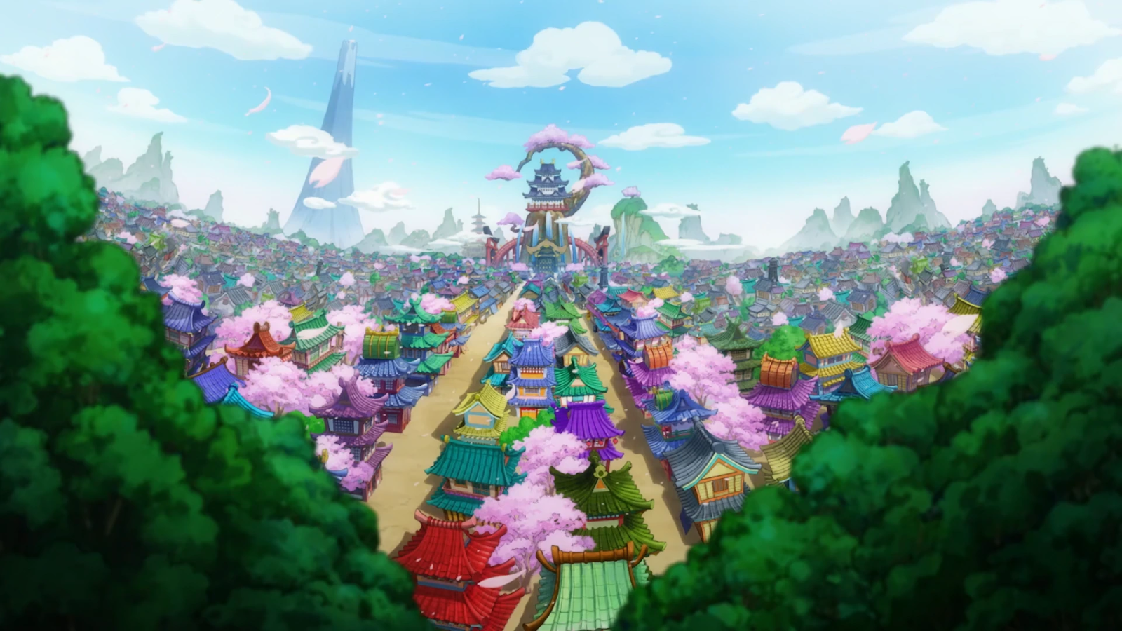 Flower Capital in Wano | Toei Animation