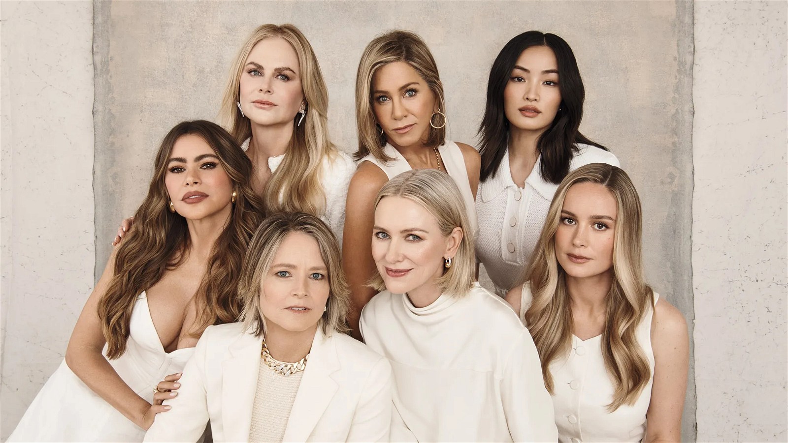 Jennifer Aniston, Sofía Vergara, Nicole Kidman, Brie Larson, Anna Sawai, Naomi Watts, and Jodie Foster in The Drama Actress Roundtable | The Hollywood Reporter