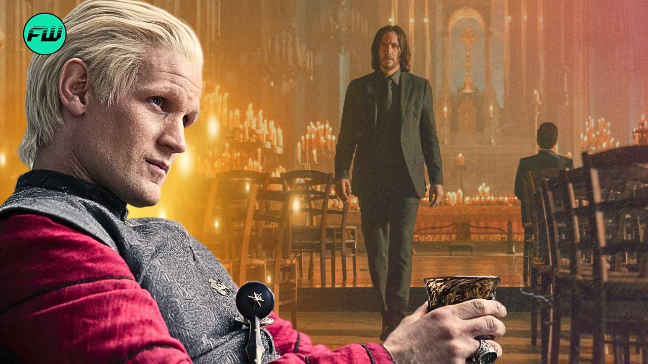 Matt Smith in House of the Dragon and Keanu Reeves in John Wick 4