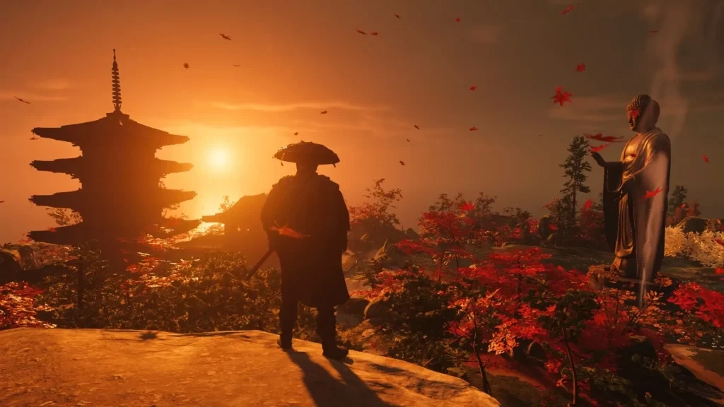 Ghost of Tsushima used some inspiration from Breath of the Wild to create a unique atmosphere.