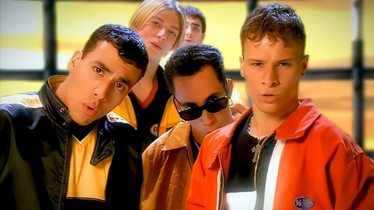 The Backstreet Boys in the music video for Get Down | YouTube