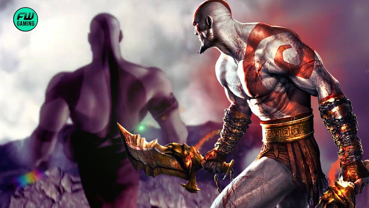 God of War 3 Kratos Jumping