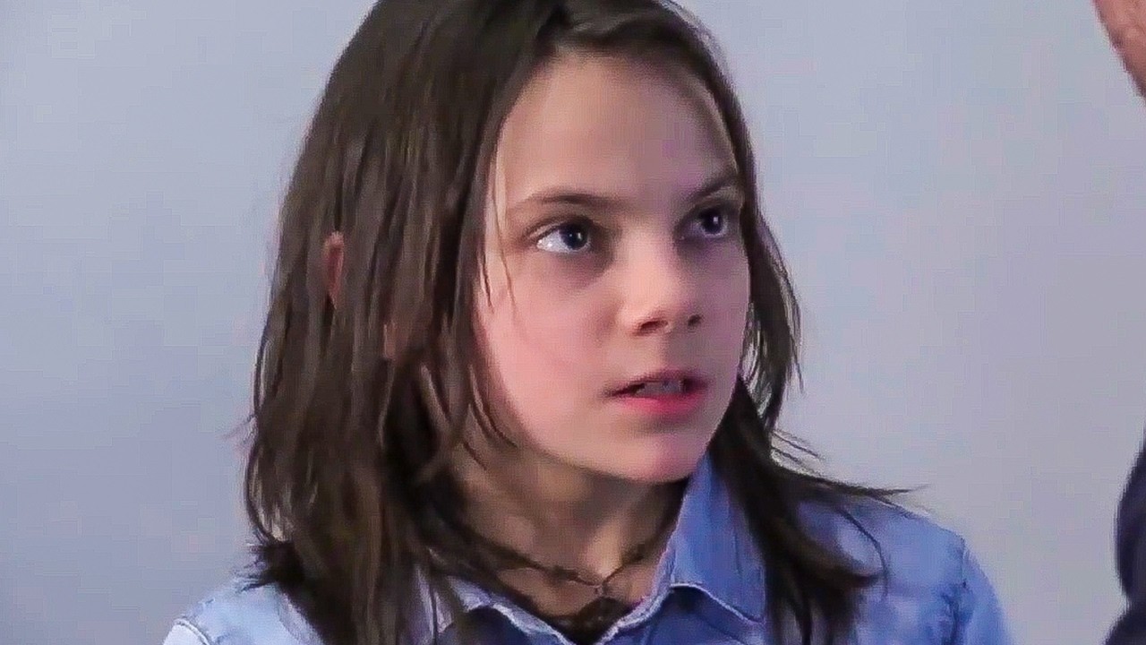 Dafne Keen during Logan audition | Entertainment Access on YouTube