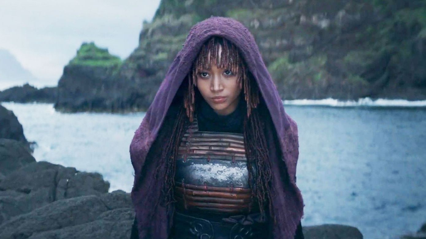 Amandla Stenberg plays twin sisters Osha and Mae in The Acolyte | Lucasfilm