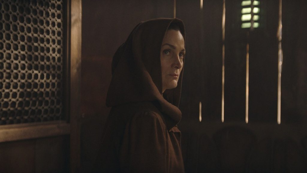 Carrie-Anne Moss plays Jedi Master Indara in The Acolyte | Lucasfilm