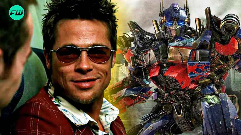 “He’s probably going to say something inappropriate”: Brad Pitt’s Fight Club Character Inspired One of the Greatest Transformers after Optimus Prime