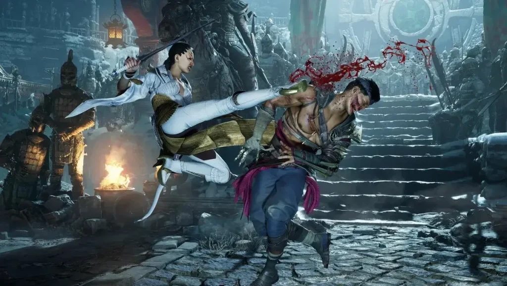 2023's Mortal Kombat 1 leans into the gore fest the series is known for.