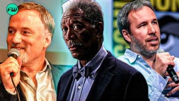 David Fincher, Morgan Freeman and Denis Villeneuve