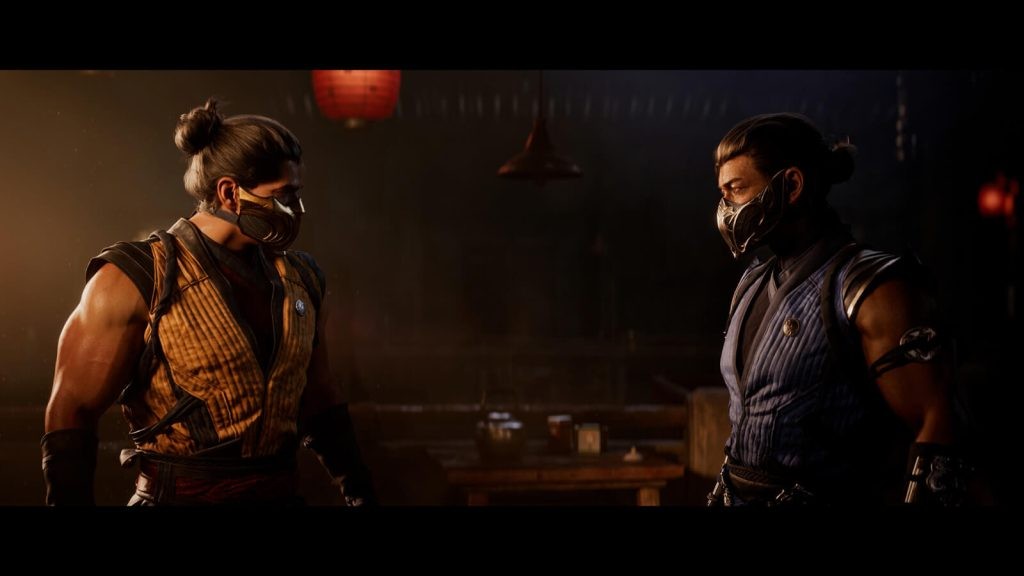 Mortal Kombat 1 Sub Zero and Scorpion as brothers