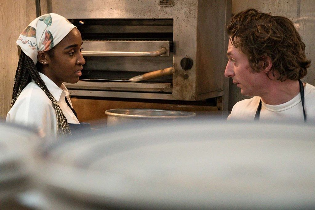 Jeremy Allen White praises her co-star as a director