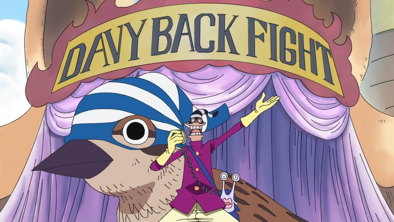 Davy Back Fight in One Piece | Toei Animation